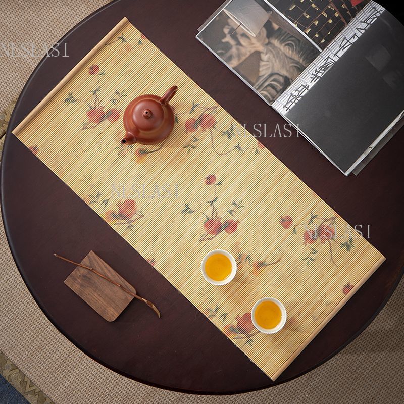 ผ้าปูโต๊ะลายดอกไม้ผีเสื้อสไตล์ - Table Runner บทวิจารณ์และราคา