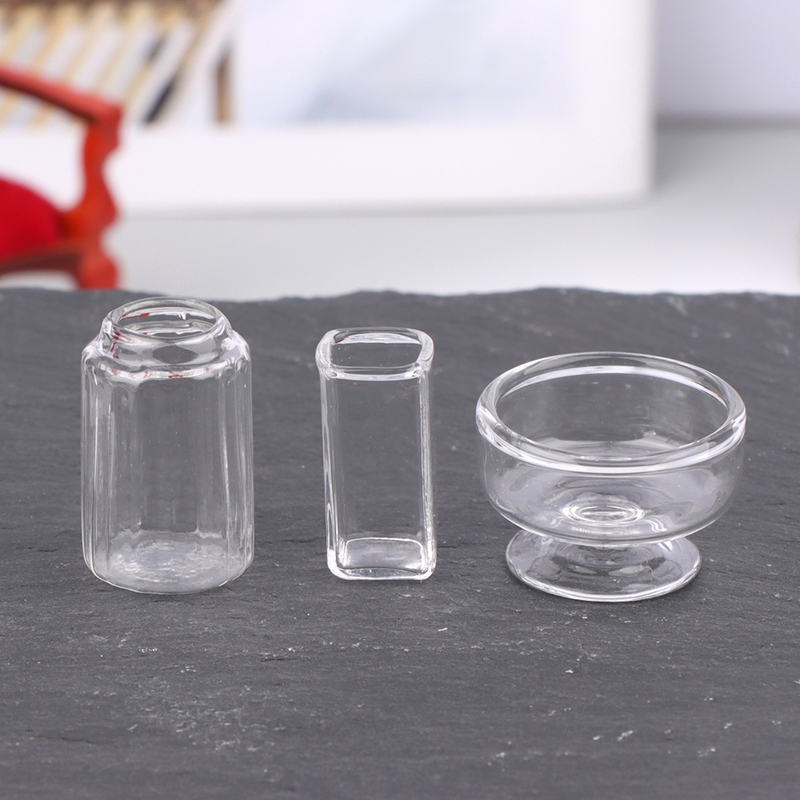 แจกันแก้วจิ๋วสำหรับบ้านตุ๊กตา  - Vase Decor บทวิจารณ์และราคา