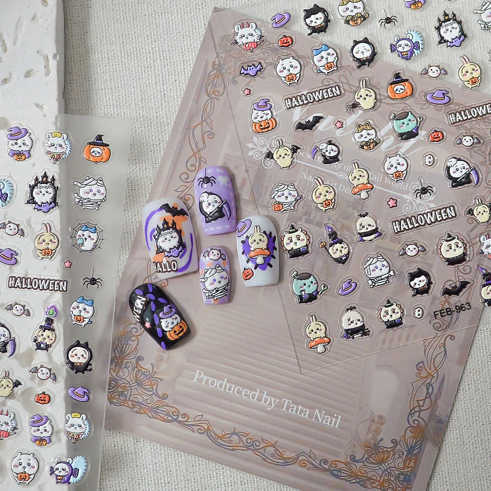 สติกเกอร์ติดเล็บลายชิอิคาวะ 5D - Wall Sticker บทวิจารณ์และราคา