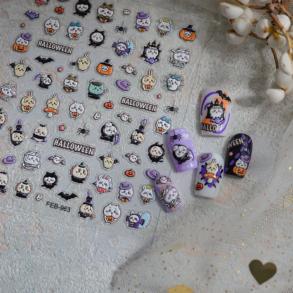 สติกเกอร์ติดเล็บลายชิอิคาวะ 5D - Wall Sticker บทวิจารณ์และราคา