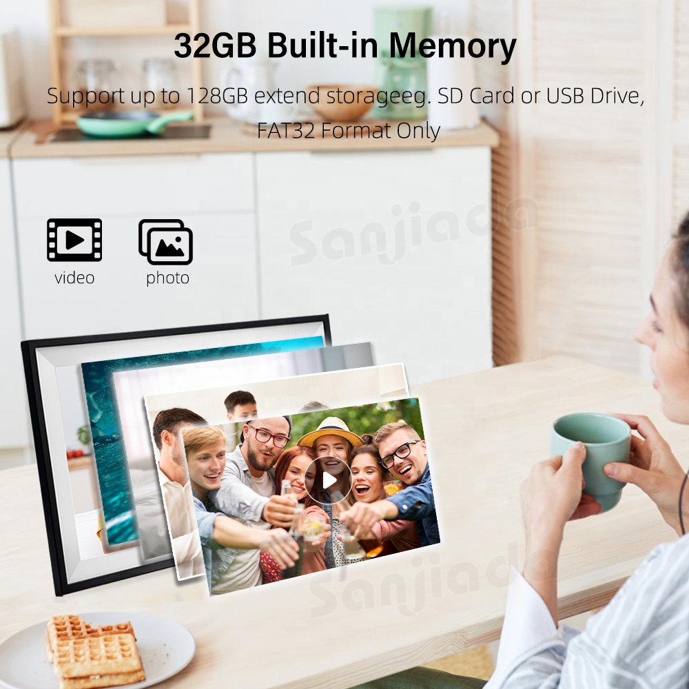 กรอบรูปดิจิตอลขนาดใหญ่ 32GB หน - Picture Frame บทวิจารณ์และราคา